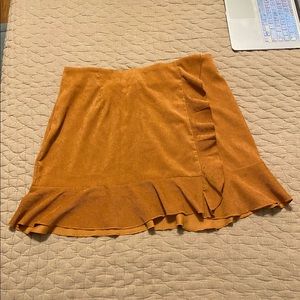 Mini Shein corduroy skirt